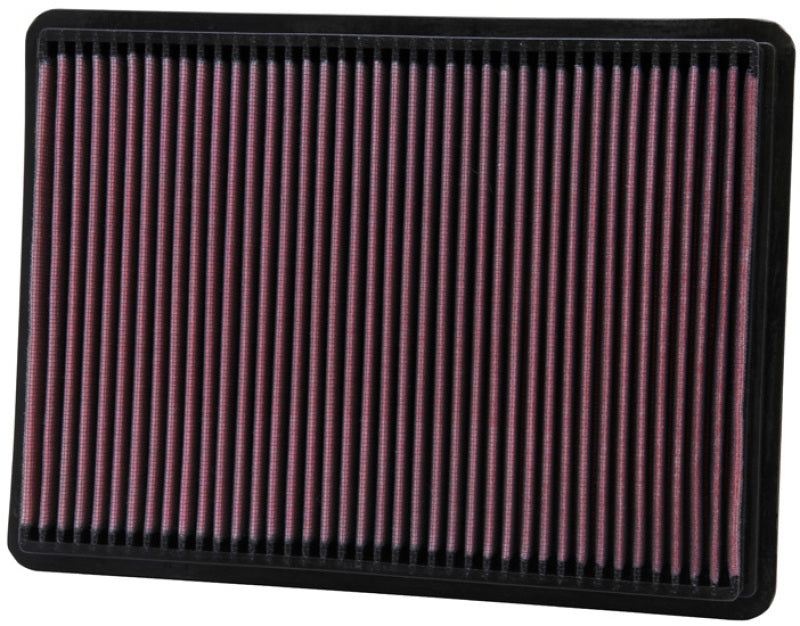 K&N Engineering 33-2233 High-Flow Reusable Air Filter for Jeep Liberty, Grand Cherokee, and Commander (2005-2007)