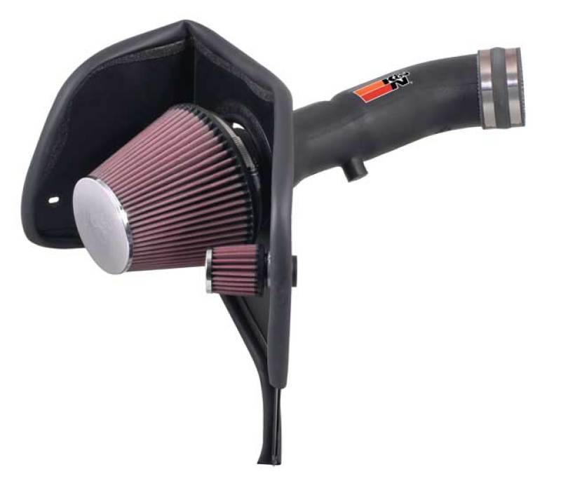K&N Engineering 63-3065 High-Flow Cold Air Intake System for GM Colorado, Hummer H3 3.7L