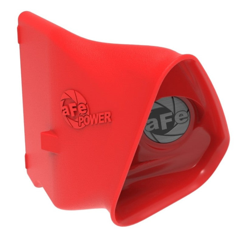 aFe Power Dynamic Air Scoop for 2015-2020 Ford Mustang - Red, Part #54-13015SR