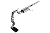 Borla 21-22 Ford F-150 PowerBoost 3.5L V6 Dual Cat-Back Exhaust System with Black Chrome Tips