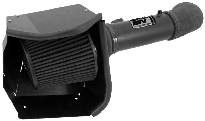K&N Engineering Blackhawk Induction Cold Air Intake Kit for 2011-2013 Ford F-250 Super Duty 6.7L V8 Diesel – Part Number 71-2582