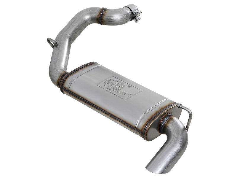 aFe MACH Force-Xp Hi-Tuck 3-inch Stainless Steel Axle-Back Exhaust System for Jeep Wrangler JL 2018-2020