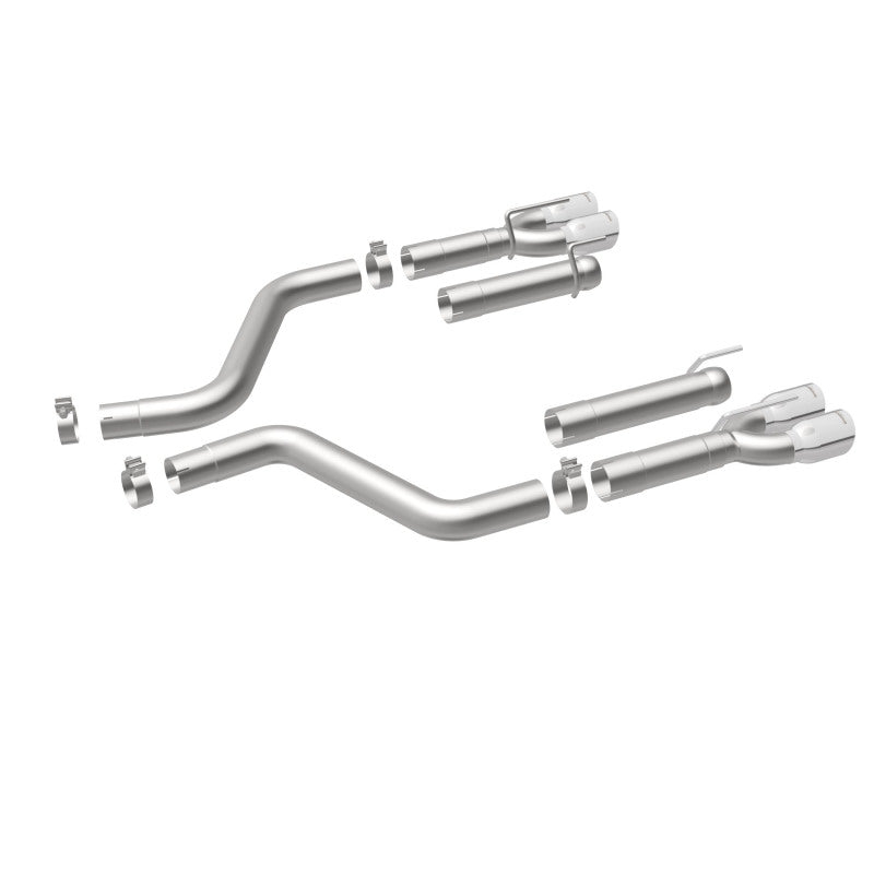MagnaFlow Race Series Axle-Back Exhaust System for Dodge Challenger 2015-2023 – Stainless Steel, 3-inch with Quad Split Tips