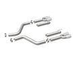 MagnaFlow Race Series Axle-Back Exhaust System for Dodge Challenger 2015-2023 – Stainless Steel, 3-inch with Quad Split Tips