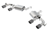 Borla ATAK Axle-Back Exhaust System for 2016-2024 Chevrolet Camaro SS with Dual Mode Valves