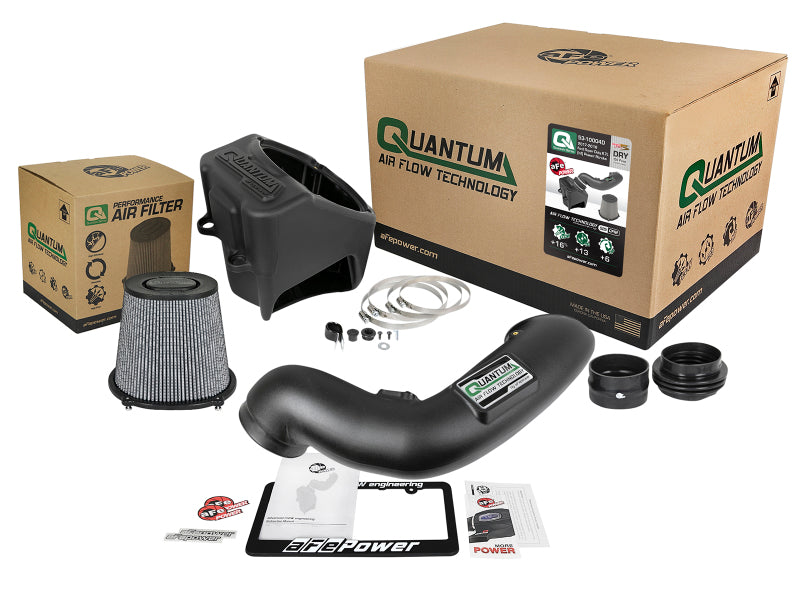 aFe Quantum Pro DRY S Cold Air Intake System for 2017-2019 Ford PowerStroke 6.7L V8 Diesel Trucks