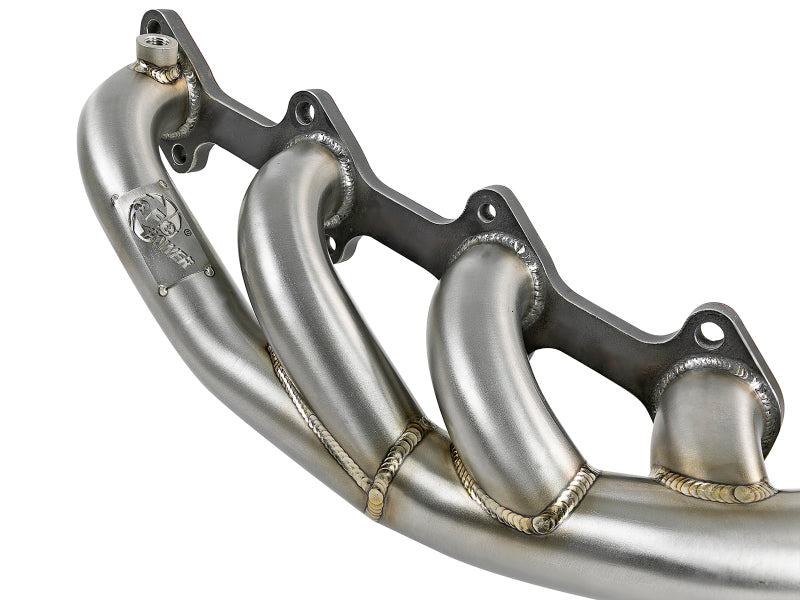 aFe Twisted Steel 1.75-2 Inch Stainless Steel Headers for 2006-2007 Ford F-250 Super Duty V8-6.0L Diesel
