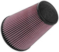 K&N Engineering Universal Clamp-On Air Filter - 6 inch Flange / 7-1/2 inch Body / 4-1/2 inch Top / 9 inch Height