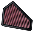 K&N Engineering Replacement Air Filter Part #33-2411 for Cadillac CTS 3.6L V6 (2008-2011)