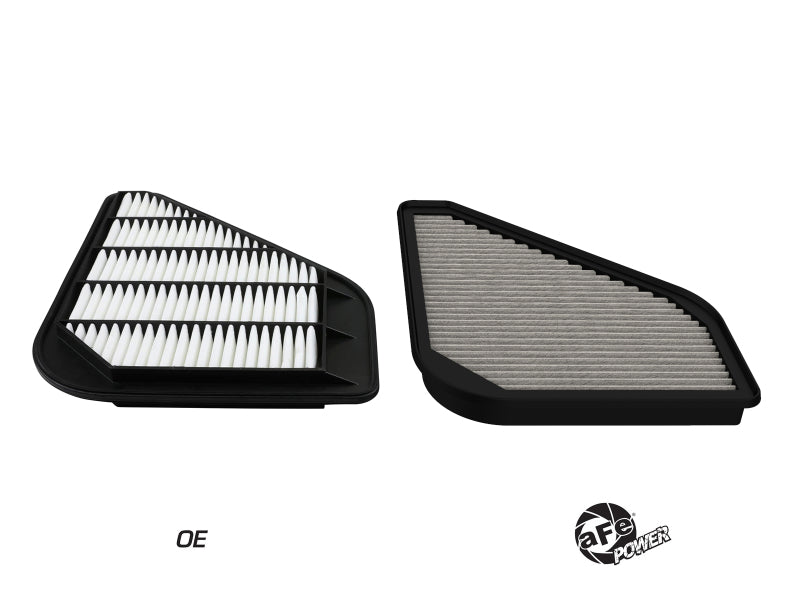 aFe Magnum FLOW OE Replacement Air Filter with Pro DRY S Media for Chevrolet Traverse 09-17 3.6L V6
