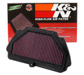 K&N Engineering Part KA-6009 Replacement High-Flow Air Filter for Kawasaki ZX-6R Models