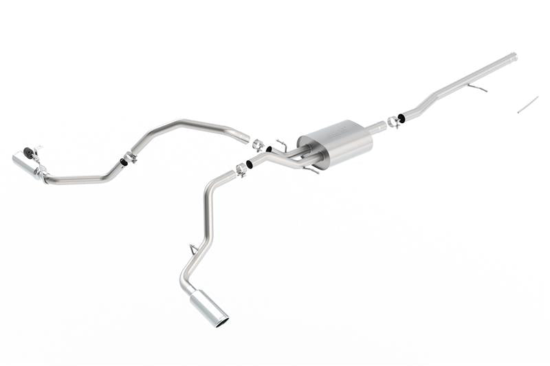 Borla S-Type Cat-Back Exhaust System for 2014-2018 Chevrolet Silverado 1500 & GMC Sierra 1500 with 5.3L V8