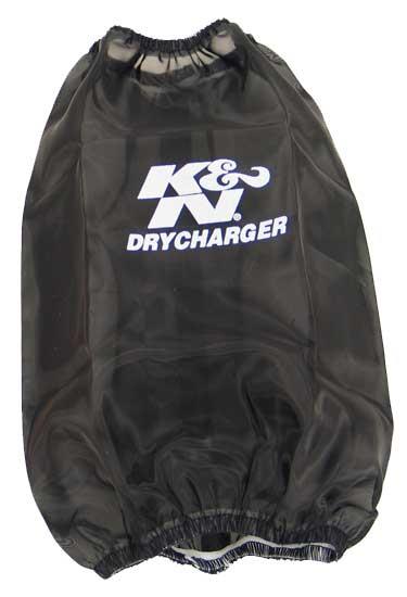 K&N Engineering RC-3690DK Black Drycharger Air Filter Wrap for Round Tapered Filters