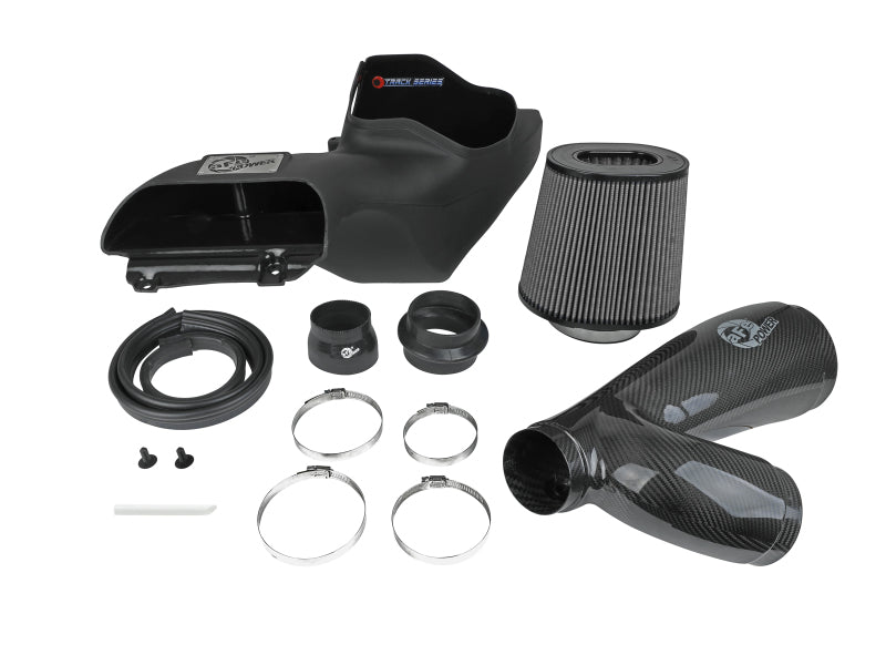 aFe 17-20 Ford F-150 and Raptor Track Series Carbon Fiber Cold Air Intake System with Pro DRY S Filter
