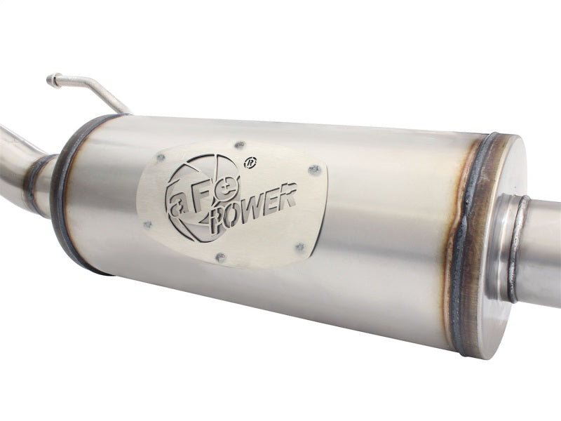 aFe MACH Force-Xp 2.5 inch Stainless Steel Cat-Back Exhaust System for Jeep Wrangler (JK) 2007-2018 V6-3.6L/3.8L