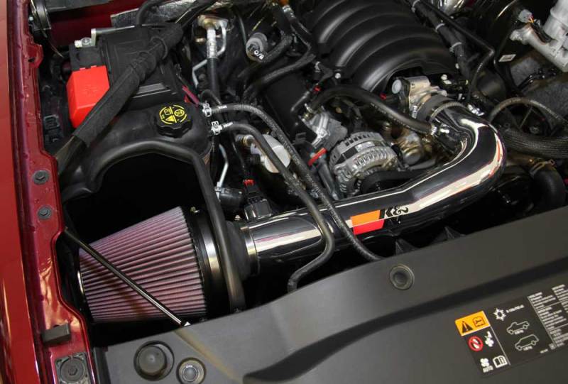 K&N 77 Series Performance Intake Kit for 2014-2016 Chevrolet Silverado and GMC Sierra 1500 4.3L V6
