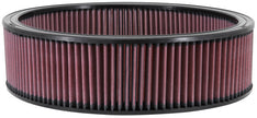 K&N Engineering E-3730 Custom Round Air Filter – 14 Inch Outer Diameter, 12 Inch Inner Diameter, 4 Inch Height
