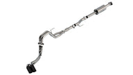 Borla F-150 2021-2025 5.0L Cat-Back Exhaust System with Dual Side Exit Black Chrome Tips (Part #140875BC)