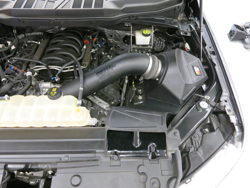 K&N 63 Series AirCharger Performance Intake for 2021-2022 Ford F-150 5.0L V8 by K&N Engineering