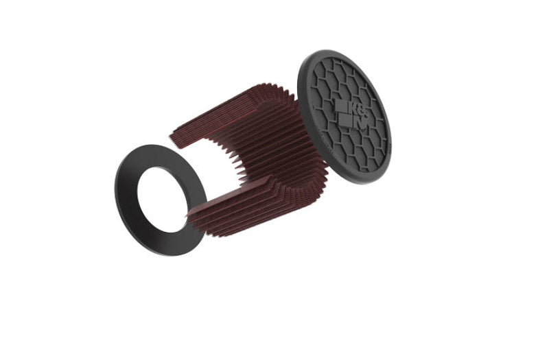 K&N Engineering High-Flow Reusable Air Filter Part E-0634 for 2021-2023 Ford Bronco 2.3L & 2.7L
