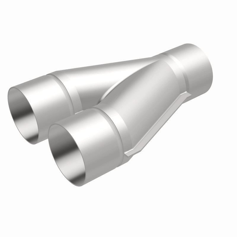MagnaFlow Performance Exhaust Y-Pipe Part 10798 - Durable Stainless Steel, 3-inch Diameter