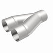 MagnaFlow Performance Exhaust Y-Pipe Part 10798 - Durable Stainless Steel, 3-inch Diameter