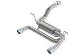 Borla ATAK Axle-Back Exhaust System for 2018-2026 Jeep Wrangler JL/JLU 2.0L Turbo with 3.5-inch Tips
