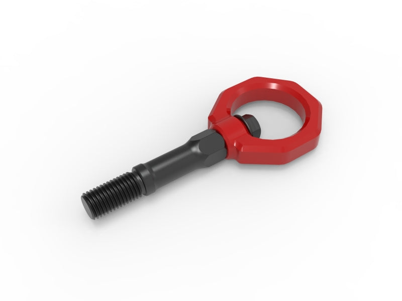 aFe CONTROL Rear Tow Hook for Chevrolet Corvette C8 (2020-2026) – Red