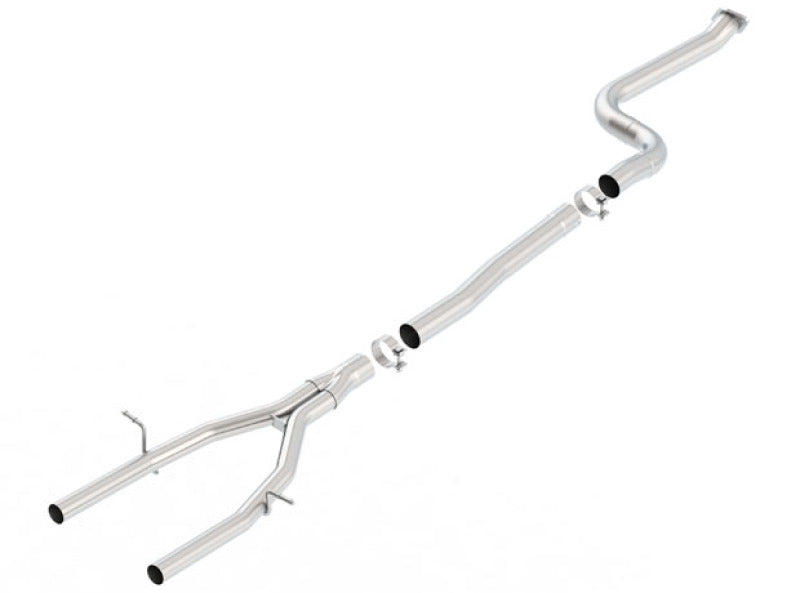 Borla 60622 Mid-Pipe with Y-Pipe for 2016-2023 Chevrolet Camaro 2.0L Turbo
