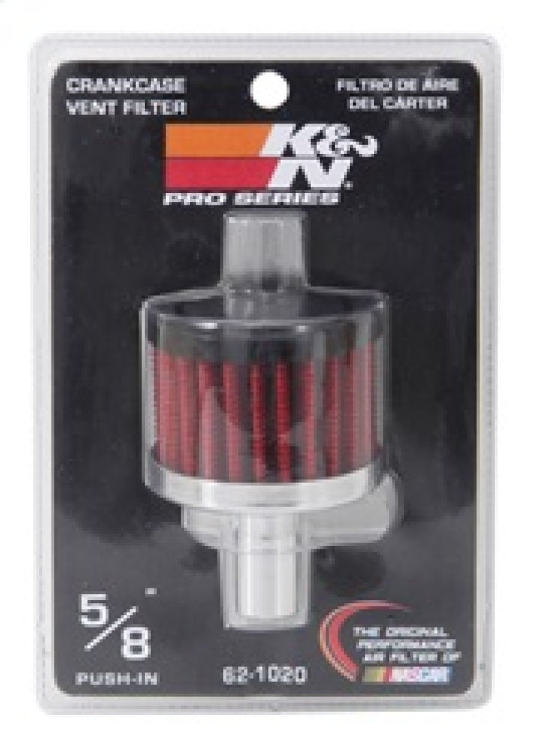 K&N Engineering 62-1020 Steel Base Crankcase Vent Filter for Classic and Racing Applications
