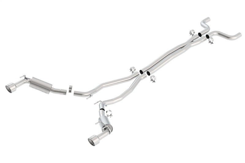 Borla S-Type Cat-Back Exhaust System for 2010-2013 Chevrolet Camaro SS 6.2L V8