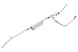 Borla High Clearance Climber Exhaust System for 2012-2015 Jeep Wrangler JKU 3.6L V6 with Dual Left Rear Exit - Part #140634