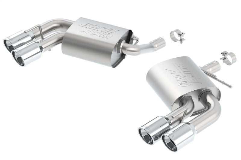 Borla ATAK Axle-Back Exhaust System for 2016-2024 Chevrolet Camaro V6 with Dual Tips