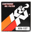 K&N Engineering Part KN-157 Powersports Cartridge Oil Filter for KTM 250/400/450/520/525/540/625/660/690