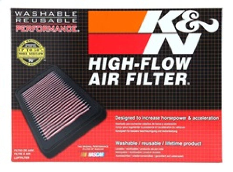 K&N Engineering YA-6001 High-Flow Replacement Air Filter for Yamaha YZF-R6 (1999-2008)