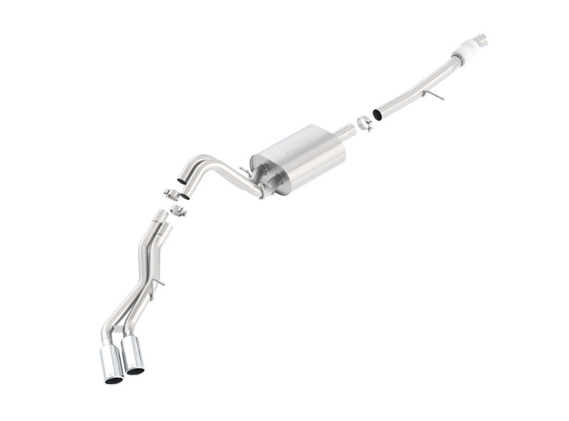 Borla Touring Cat-Back Exhaust System for 2015-2020 Chevrolet Suburban 5.3L V8 - Dual 2.25 Inch Tips