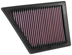 K&N Engineering 33-5054 High-Flow Drop-In Air Filter for 2016-2019 Cadillac CT6 V6 3.0L