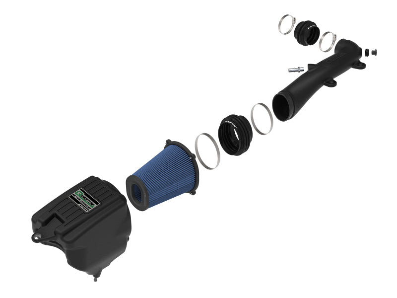 aFe Quantum Pro 5R Cold Air Intake System for Jeep Wrangler JL and Gladiator JT 2018-2019 with Pro 5R Filter