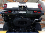 aFe Vulcan Series 3-inch Stainless Steel DPF-Back Exhaust System with Black Tip for Jeep Gladiator (2021-2022) V6-3.0L