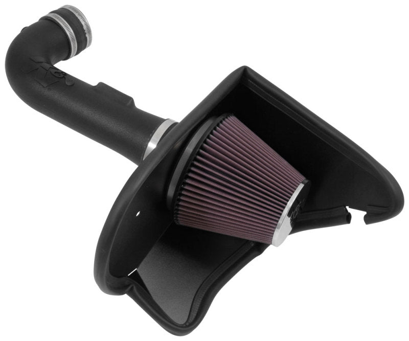 K&N Engineering 63-3094 Performance Cold Air Intake System for 2016-2023 Chevrolet Camaro V6-3.6L