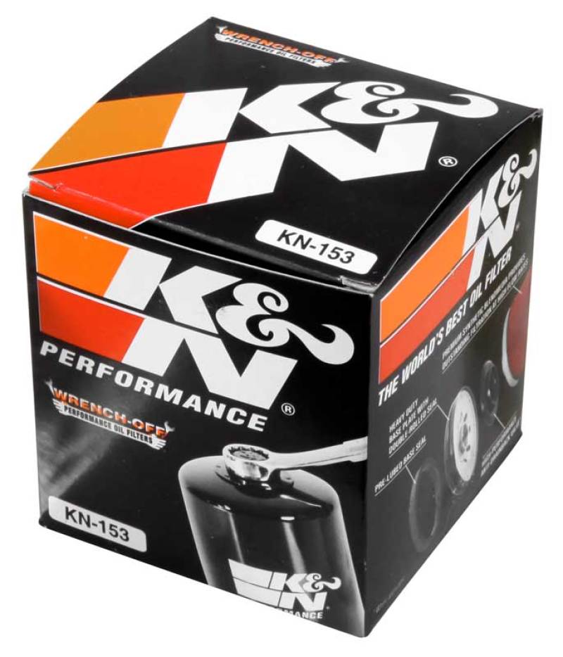K&N Engineering Powersports Oil Filter Part KN-153 for Ducati and Cagiva Vehicles