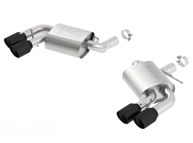 Borla ATAK Rear Exhaust System for 2016-2024 Chevrolet Camaro SS & LT1 V8 with Dual Tips and Black Finish