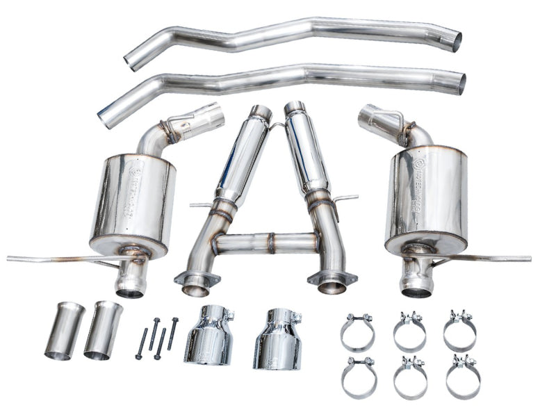 AWE Tuning Touring Edition Exhaust for Dodge Durango 2018-2024 with Chrome Silver Tips
