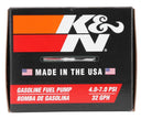 K&N Performance Electric Fuel Pump 4-7 PSI - Universal 12-Volt Fuel System Hardware