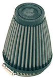 K&N Engineering Universal Rubber Air Filter Part R-1260 – 2 inch Top OD, 3.5 inch Base OD, 2.25 inch Flange ID, 4 inch Height