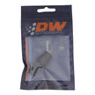 DeatschWerks 6AN Male Flare to 3/8 Inch Hardline Compression Adapter - Anodized Matte Black