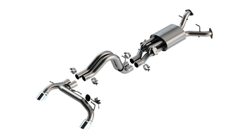 Borla ATAK Cat-Back Exhaust System for Ford Bronco Raptor 3.0L V6 Twin Turbo – 2022-2026