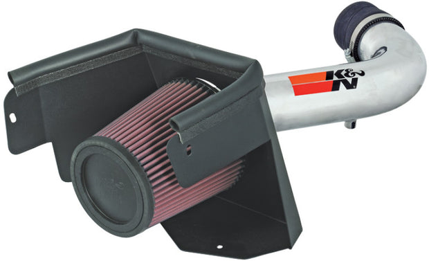 K&N Engineering 77-1553KP Cold Air Intake System for Jeep Wrangler V6 3.8L