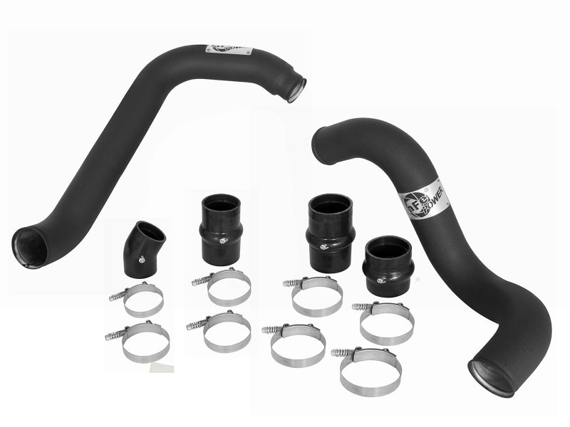 aFe BladeRunner 3-inch Aluminum Hot and Cold Charge Pipe Kit for 2003-2007 Ford Diesel Trucks V8-6.0L