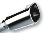 Borla 20241 Premium Stainless Steel Exhaust Tip with Mirror-Polished Bright Chrome Finish